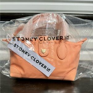 Stoney Clover Lane Pouchette Crossbody Bag (Color: Peach)